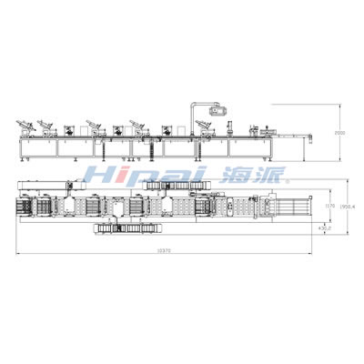 HP-500K 牙刷头自动包装输送线
